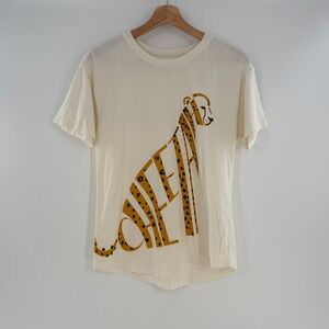 Anthropologie Maeve Cheetah Ercu T-Shirt Size XS